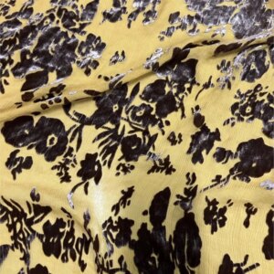 High Quality |New silk weft zou rotted velvet fabric silkworm silk velvet spring and summer skirt blouse garment fabric