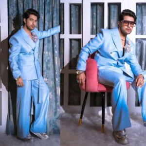 Fashion Wedding Suits For Groom Peaked Lapel Double Breasted Tuxedos 2 Pcs Jacket Pants Business Party Prom Customized