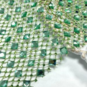 Luxury African Heavy Lace Fabric 2025 High Quality Stones Lace Fabrics For Nigerian Wedding Party Dress French Tulle Lace Fabric
