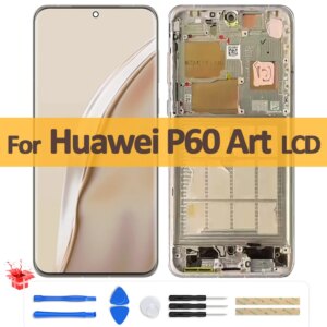 6.67″ Original OLED For Huawei P60 Art LCD MNA-AL00 Display Touch Screen Digitizer Assembly For Huawei P60Art Screen Replacement