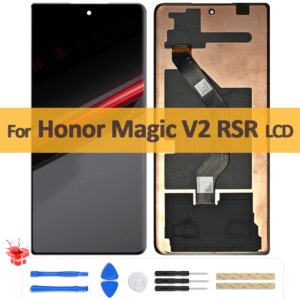 6.43″ Original External Screen For Honor Magic V2 RSR Porsche Design VER-N49DP LCD Display Touch Screen Digital Assembly Replace