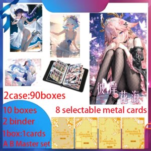 Yuka Society Watercolor Floral Arrangement A5 Boards Genshin Waifu Acrylic Borad Anime Rare Hobby Collection ACG Girls