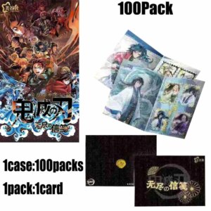 Demon Slayer Cards Booster Box Wave 1 Collection Wholesale Playing Cards Games Board Party Kids Toys Mystery Pack