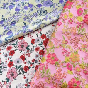 New Chinese-style jacquard fabric skirt cheongsam jacquard brocade ethnic clothing fabric