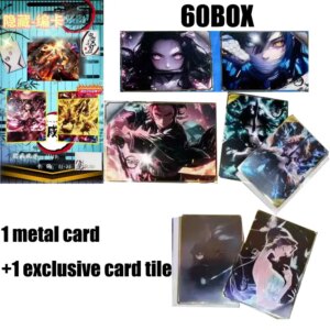 Demon Slayer Cards Booster Box Langu Wenchuang Collection Wholesale Playing Card Games Board Party Kids Toys Mystery Pack