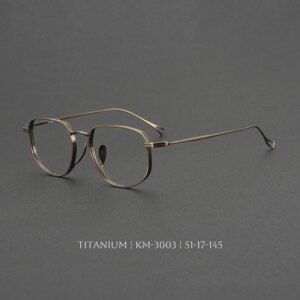 Fashion Butterfly Glasses Titanium Frame Blue Light Blocking Reading Eyeglass Trendy Luxury Prescription Optical Eyewear Unisex