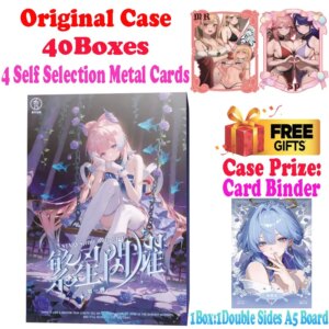 2025 Lastest A5 Size Stars Shine Brightiy Double Sides Waifu Card Board Master Set No Dupes Ganyu Furina Keqing Artboard
