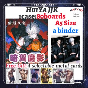 2025 Newest HuiYa Culture JJK Jujutsu Kaisen Colection Board Booster Box Gojo Satoru Nanami Sukuna Hobby Chrismas Gift