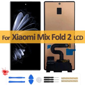 6.56″ AMOLED For Xiaomi Mix Fold 2 LCD Display Touch Panel Screen Digitizer For Mix Fold 2 Secondary External Screen