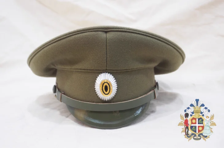 Russian Military Officer's Big Brimmed Hat During World War I