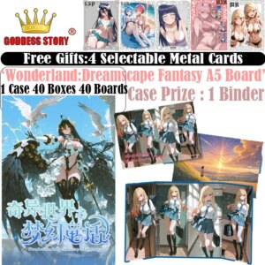 Wonderland:Dreamscape Fantasy A5 Board Goddess Story Collection Anime Game Girl Party Swimsuit Party Doujin Toys Hobby Gifts