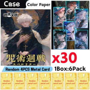 Wholesale Time Club Jujutsu Kaisen Cards Japanese Anime Booster Box Tcg Card Toy Hobbies Gifts