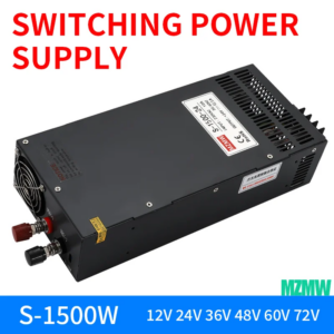 1500W Switching Power Supply AC/DC 12V 24V 36V 48V 60V 72V 80V 110VAC/220VAC Single Output Lighting Transformer High Power SMPS