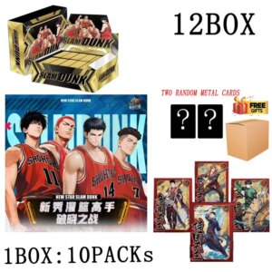 Slam Dunk Wholesales Collection Cards Boster Box Blind Box High Quality Anime Character Collection Card Games Toys Child Gifts