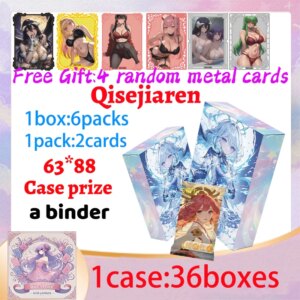 2025 Newest Qisejiaren Sexy Goddess Story Card Hobby Collectible Waifu Card Game Doujin CCG Booste Box Toy Gifts