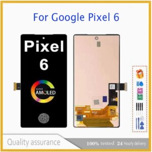 AMOLED For Google Pixel 6 GB7N6 G9S9B16 G9S9B LCD 6.4” Display Touch Screen Digitizer Assembly Replacement Mobile Phone
