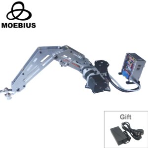 3 DOF Stepper Motor Mechanical Arm Industrial Robot Model Multi-axis Robot DIY Parts