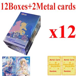 Bargain Price WanBao Mysterious Surprise Cards Waifu Sexy Girl Swimsuit Bikini Feast Booster Box Doujin Toy And Kids Hobby Gift
