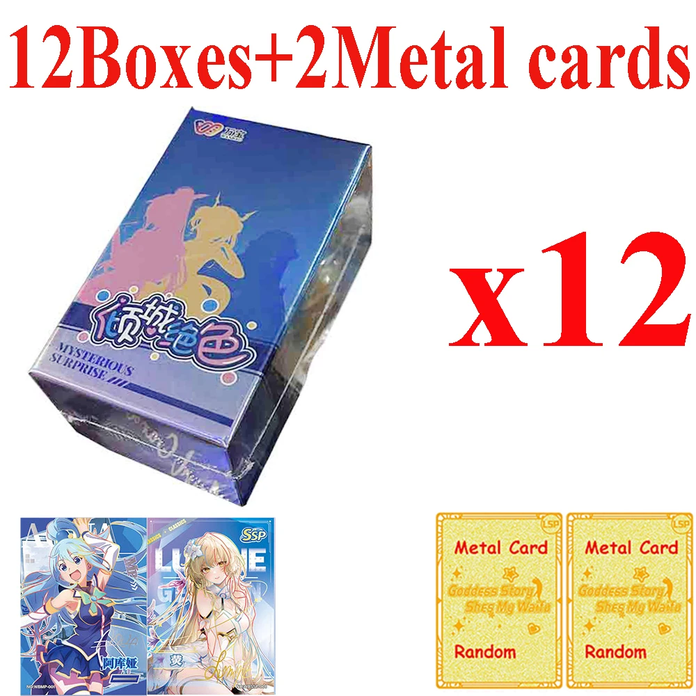 Bargain Price WanBao Mysterious Surprise Cards Waifu Sexy Girl Swimsuit Bikini Feast Booster Box Doujin Toy And Kids Hobby Gift