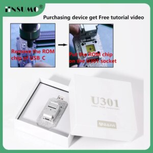 U301 USBC Rom Assistant Read and Write USB C Rom Chip Data Contains ROM Data for Macbook 2016~2020 Motherboard Repair Tool