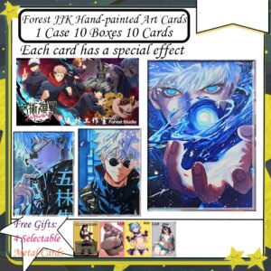 Forest JJK Hand-painted Art Cards Jujutsu Kaisen Cards Gojo Satoru Nanami Hobby Collection Doujin Booster Box Kids Toys Gifts
