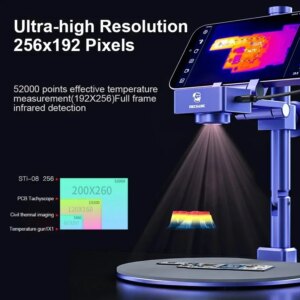 MECHANIC STI-08 3D Thermal Imaging Analyzer for Mobile Phone Maintenance Motherboard PCB Fault Fast Detection Tool