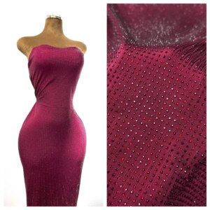 2025 Luxury French Mesh Lace Fabric High Quality African Stones Lace Fabrics For Nigerian Wedding Dress