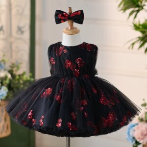 LJW2-13 year old baby cracy floral dress First birthday Party First Communion Dress Carnival Ball catwalk show girl dress