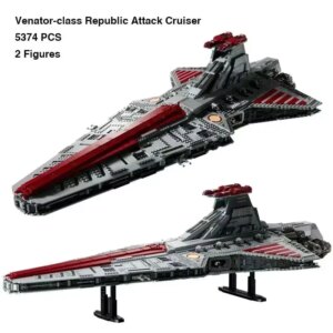 VOCKOO 5374pcs large Attack Cruiser 75367 model building blocks Adult Difficult assembly building blocks Christmas Birthday gift