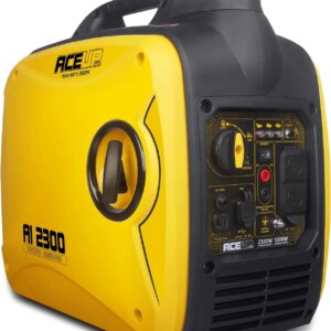 Aceup Energy 2300 Watt Portable Inverter Generator, Super Quiet Gas Generator for Home Use, EPA Compliant, Lightweight RV Ready