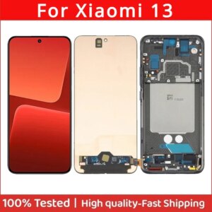 6.36” AMOLED For Xiaomi 13 2211133C 2211133G LCD Display Touch Screen Digitizer Assembly Parts