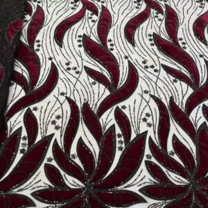 Latest African Sequins Beads Lace Fabric 2025 High Quality 3D Lace Material French Nigerian Lace Fabric For Women Party Dress