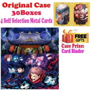 Newest Case Wholesale Aoka Jujutsu Kaisen 3 Colored Paper Global Trading Japanese Anime Gojo Nanami ACG TCG Hobbies Gift