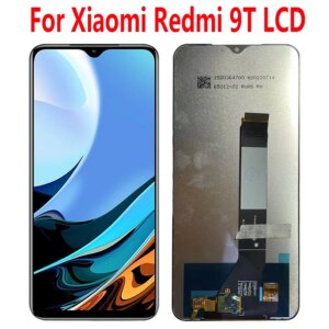 6.53”Original For Xiaomi Redmi 9T LCD Display Screen Touch Panel Digitizer Replacement Parts For Xiaomi Redmi 9T LCD With Frame
