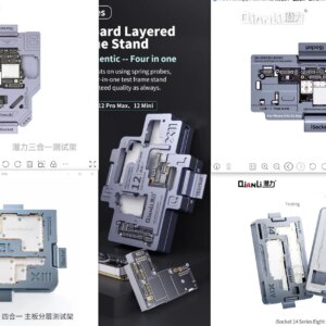 QIANLI iSocket Testing MainBoard Layered Frame/Support motherboard 14/13/12/11/X Series/For All iphone models motherboards/Tools
