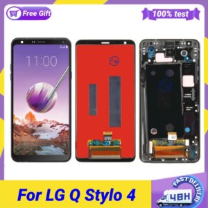 6.2″ For LG Q Stylo 4 Q Stylus Q710 Q710CS Q710MS Q710ULS LCD Display Touch Screen Digitizer For LG Q Stylo+ 4 Q710WA