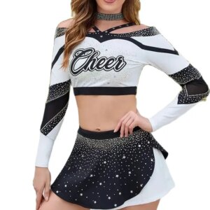 Girls Professional Cheerleading Uniform, Cheerleader Outfit, Dance Costume,Custom Uniform