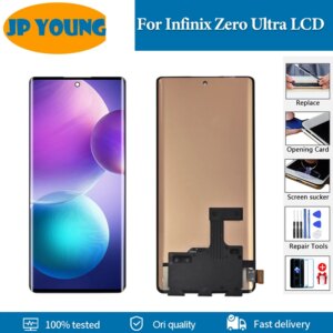 6.8″ AMOLED For Infinix Zero Ultra LCD Display Touch Screen Digitizer Assembly For Infinix Zero Ultra X6820 LCD Screen Replace