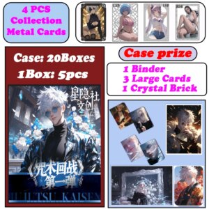 Xingyinshe Cultural and Creative 1 Acrylic Color Paper Boards JJK Booster Box Gojo Satoru Nanami Sukuna Hobby Chrismas Gifts