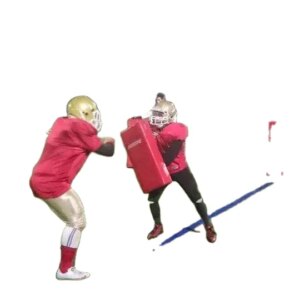 The Rugby Series Hit Shield 35*70*22cm