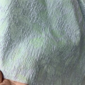 Fashionable thin and breathable organza jacquard fabric for dresses wedding gowns evening