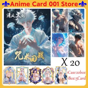 Newest Qingfeng culture Jujutsu Kaisen Collection Cards Acrylic Colored Paper JJK Collection Kids Toys Gift