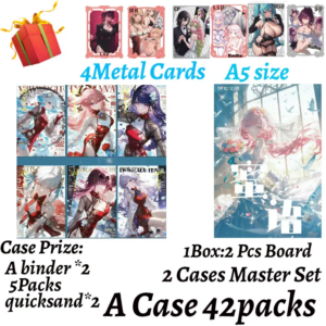 Wholesale 2025 Newest A5 Size Secret Words Goddess Card Board Waifu No Dupes Master Set Doujin Toys Artboard Gift