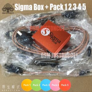 2025 version original Sigma plus Box with 9 cable Set