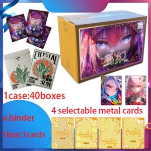 Newest Crystal Culture Dreamy Fariy Maiden Picture 2 B5 Board Waifu Anime Rare Hobby Collection ACG Girls Hobbies Gifts