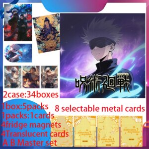 2025Latest Xi Yan JJK Jujutsu Kaisen A6 Acrylic Boards Collection Card Gojo Doujin Acrylic Painting Rare Booster Box Hobby Gifts