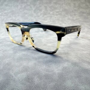 Eyeglass Frames Unique Vintage Square Retro Oversize Handmade Natural Horn Prescription Man Glasses Frames Myopia Lenses Eyewear