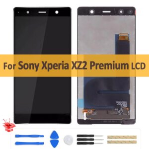 5.8″ Original LCD Display For Sony Xperia XZ2 Premium H8166 H8116 LCD Touch Screen Assembly Repair With Frame For Sony XZ2P LCD