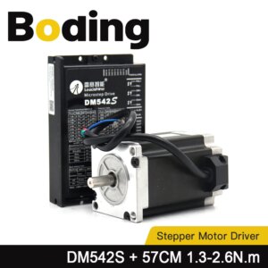 BODING Leadshine NEMA23 57CM13 1.3N.m 57CM26 2.6N.m and Stepper Motor Driver Kits DM542S