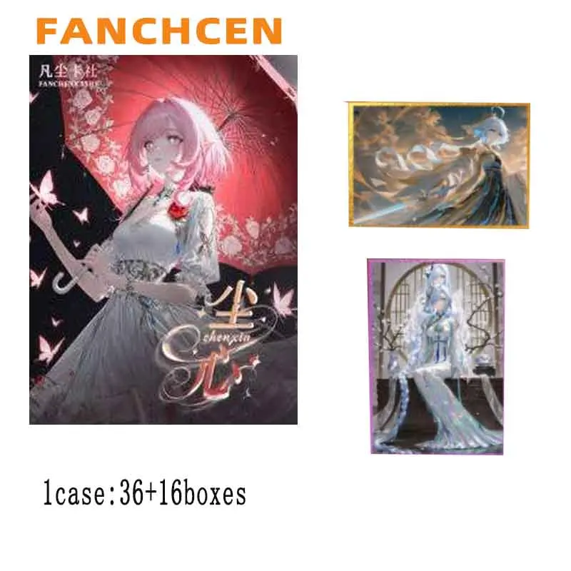 Origional Goddess Story Collection Card Booster Box A5 Chenxin Various New Series Acrylic Color Paper Playing Game Cards Kid